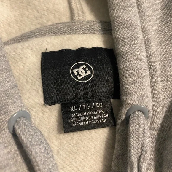 DC Shoes Gray and Black Hoodies - Picture 2 of 6